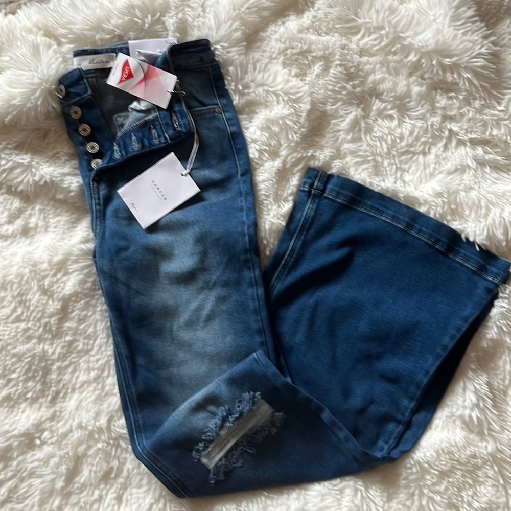 Distressed Flare KanCans!